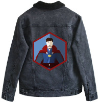 Strange Stranges Unisex Sherpa-lined Denim Jacket | Artistshot