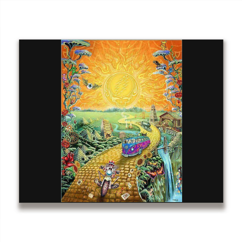 Grateful Sun Metal Print Horizontal | Artistshot