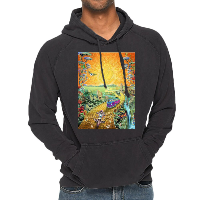 Grateful Sun Vintage Hoodie | Artistshot