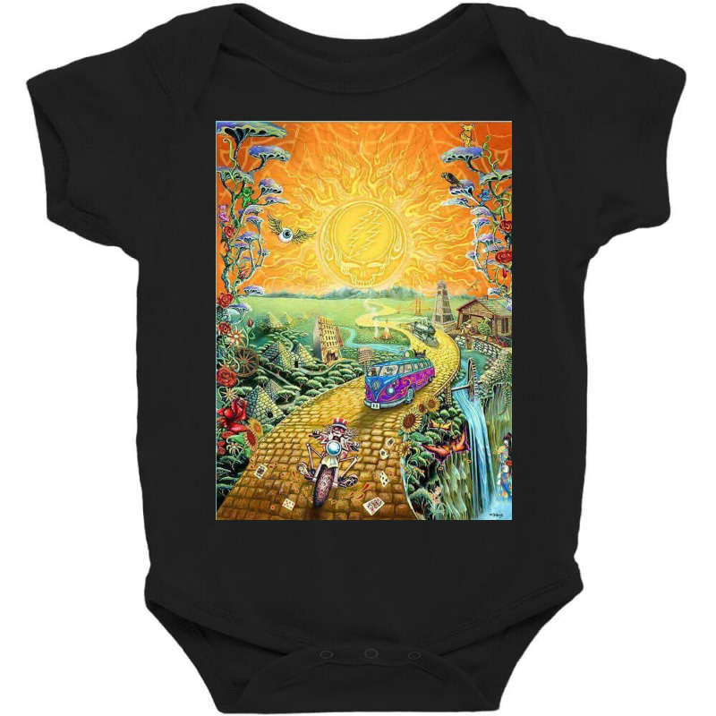 Grateful Sun Baby Bodysuit | Artistshot