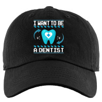 I Want To Be A Dentist Future Dentistry Oral Dental Student Kids Cap | Artistshot