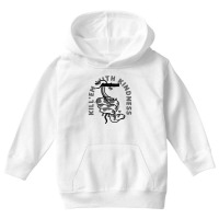 Kill Em With Kindness Youth Hoodie | Artistshot