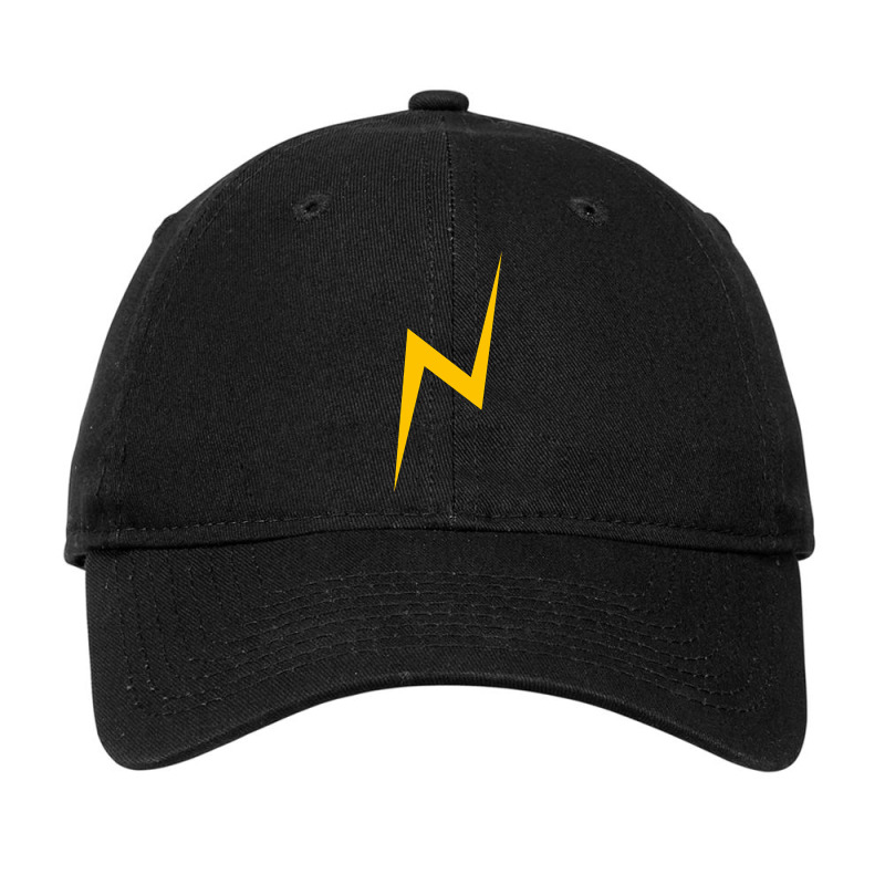 Lightning Bolt (yellow) Adjustable Cap by Mcrae Murry | Artistshot