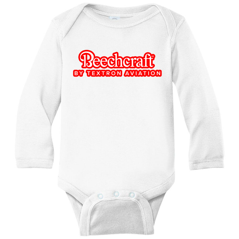 Beechcraft Aircraft Aviation Long Sleeve Baby Bodysuit by rooker188 | Artistshot