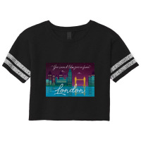 London Skyline Scorecard Crop Tee | Artistshot