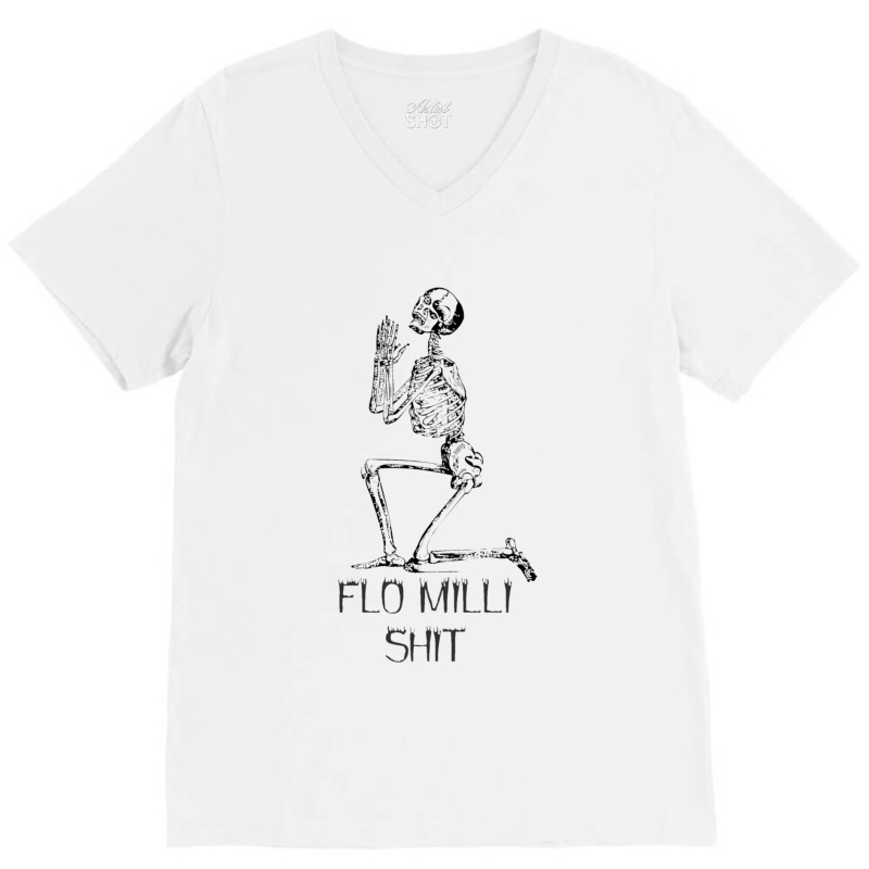 Flo Milli Merch V-neck Tee | Artistshot