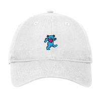 Blue Grateful Bear Adjustable Cap | Artistshot