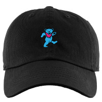 Blue Grateful Bear Kids Cap | Artistshot