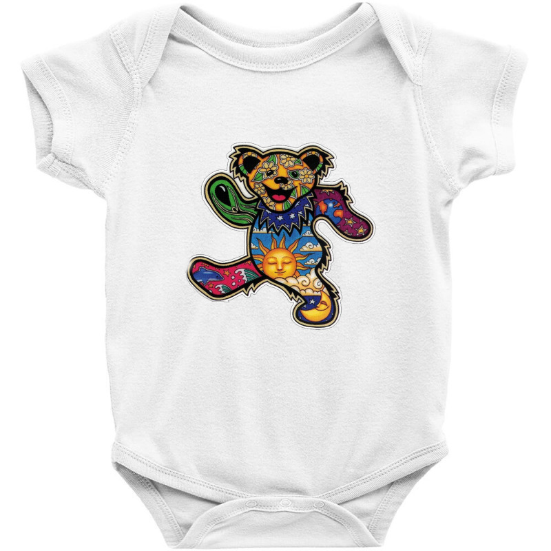 Grateful Bear Baby Bodysuit | Artistshot