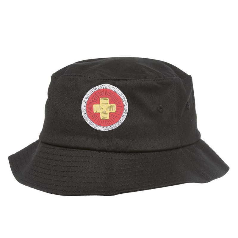 Scout Badge First Aid Merit Bucket Hat by LynneVickie | Artistshot