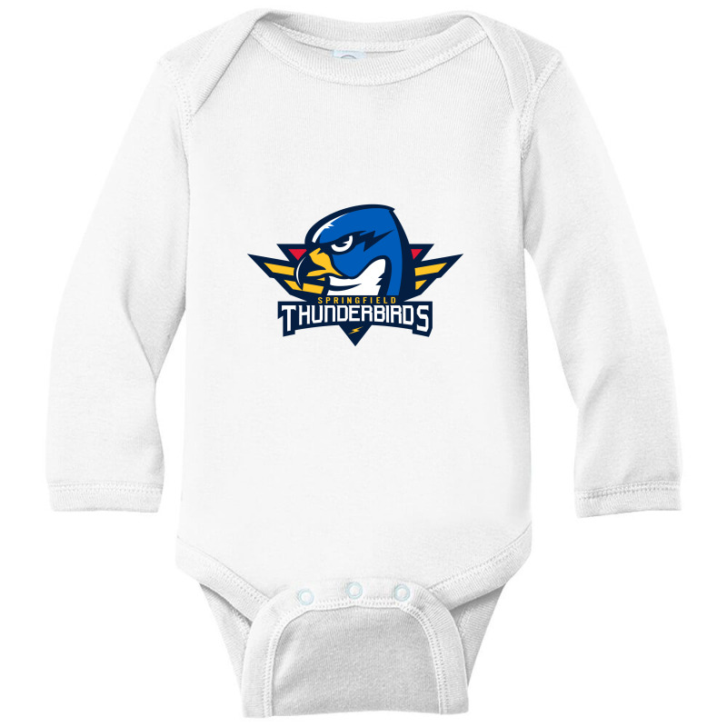 The Springfield Thunderbirds Long Sleeve Baby Bodysuit | Artistshot