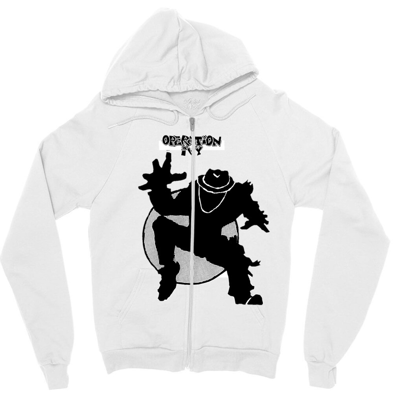 Custom Operation Ivy Best Of Punk Zipper Hoodie By Sullen