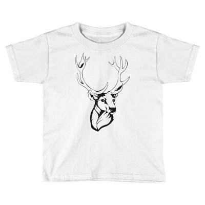 Deer Toddler T-shirt Designed By Estore