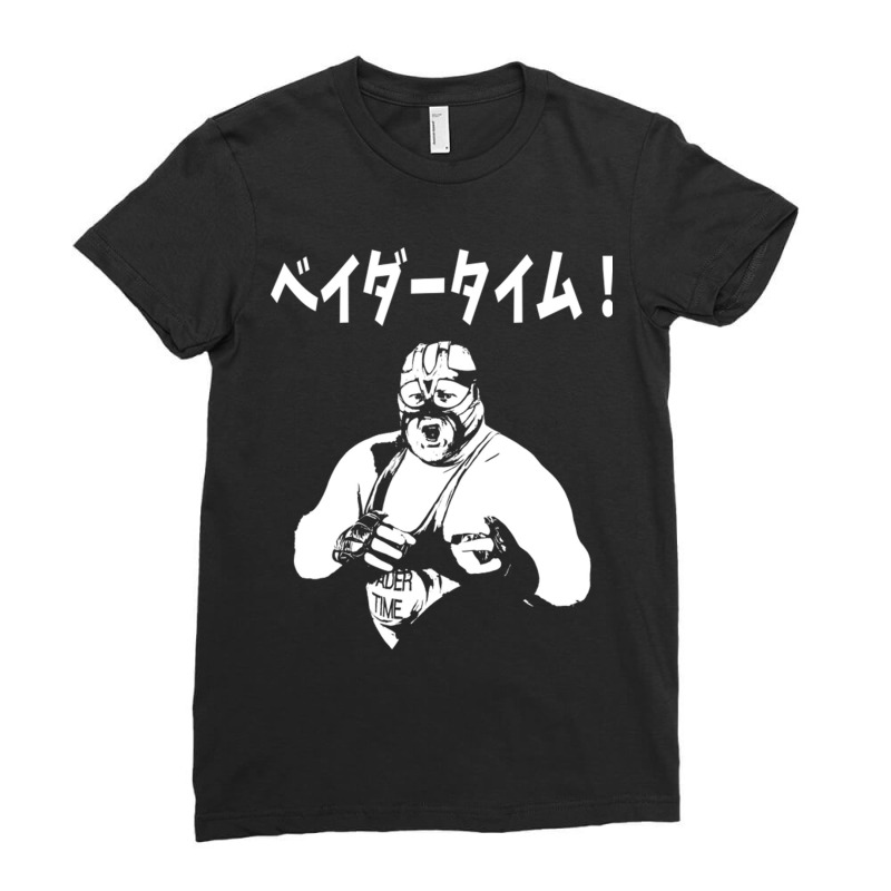 Vader Katakana Ladies Fitted T-Shirt by JeremyHurley | Artistshot