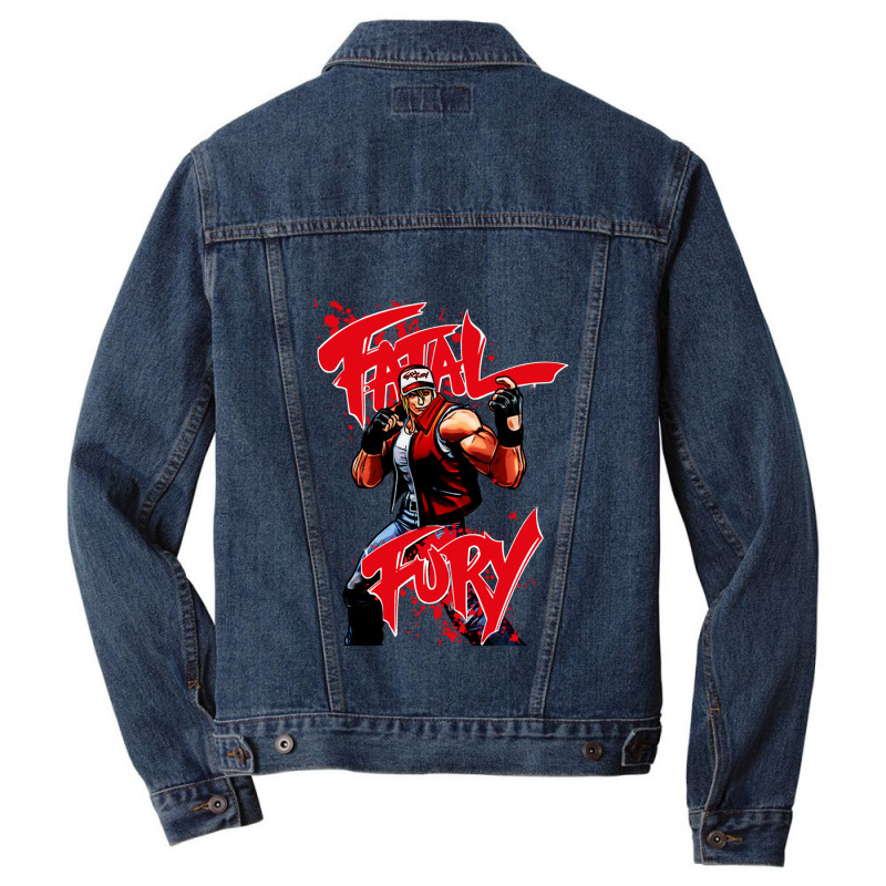 Fatal Fury 1 Men Denim Jacket by KevinO'Connor | Artistshot