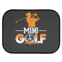 Funny Mini Golf Legend Rear Car Mat | Artistshot