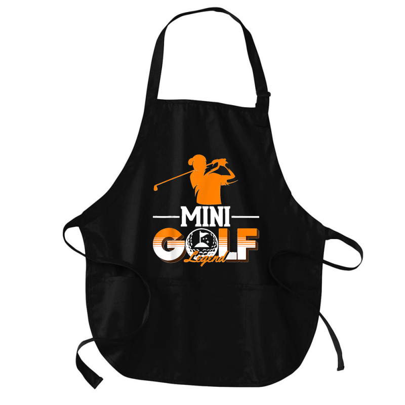 Funny Mini Golf Legend Medium-Length Apron by KelcieWhite | Artistshot