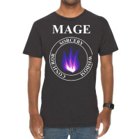 Mage Fantasy Rpg Class Arcane Magic Vintage T-shirt | Artistshot