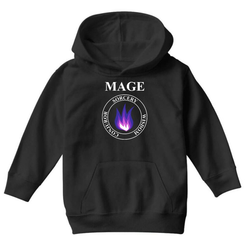 Mage Fantasy Rpg Class Arcane Magic Youth Hoodie by Mcrae Murry | Artistshot