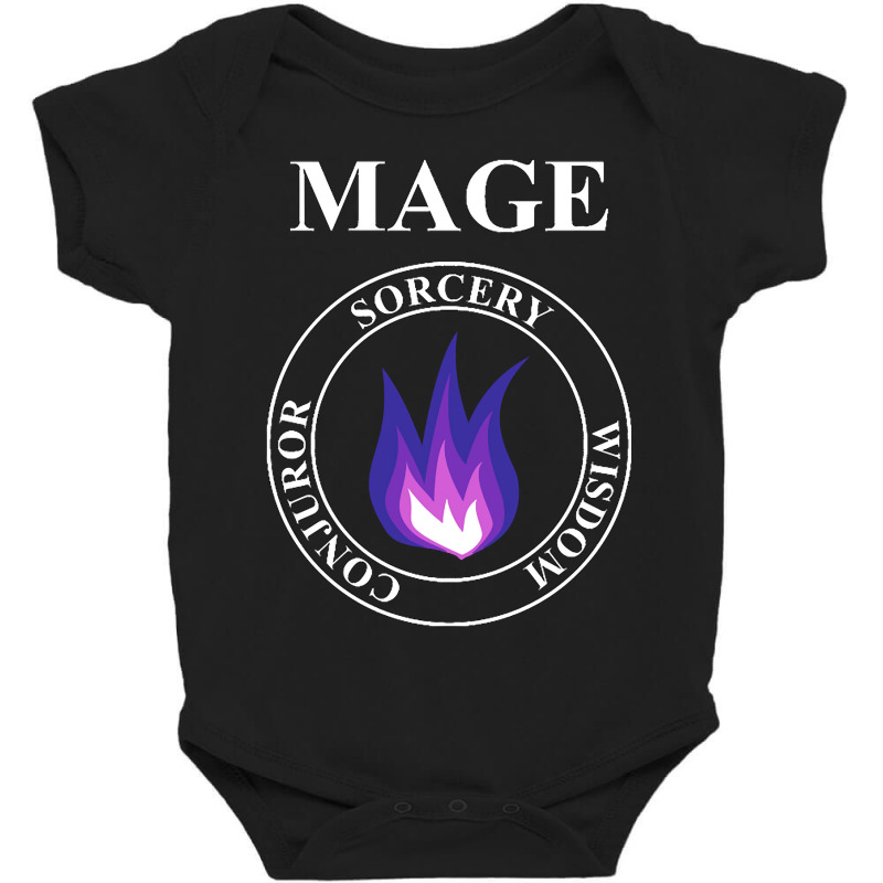 Mage Fantasy Rpg Class Arcane Magic Baby Bodysuit by Mcrae Murry | Artistshot