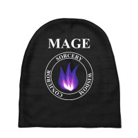 Mage Fantasy Rpg Class Arcane Magic Baby Beanies | Artistshot