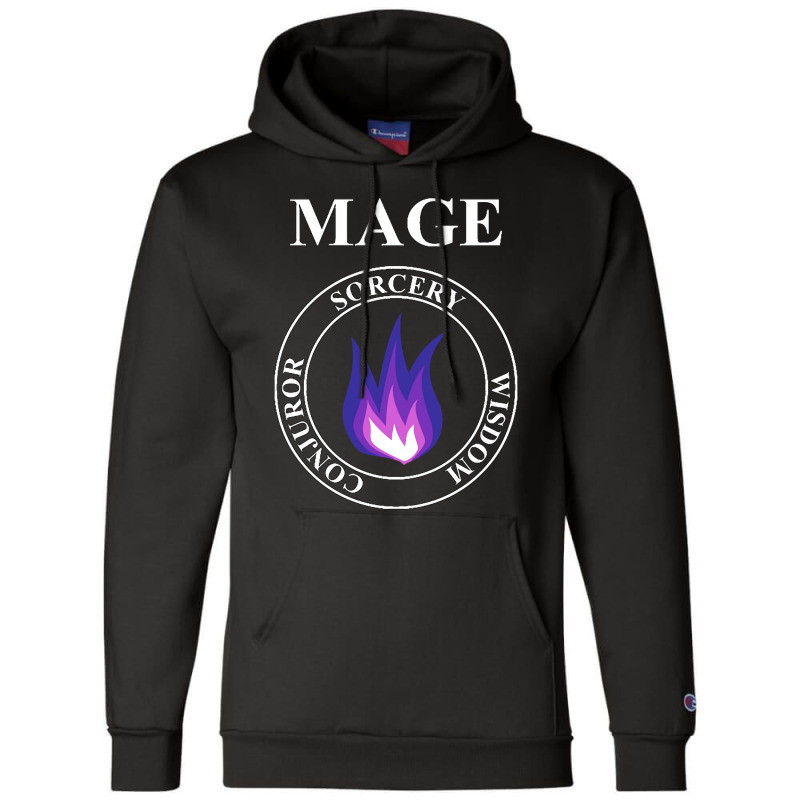 Mage Fantasy Rpg Class Arcane Magic Champion Hoodie by Mcrae Murry | Artistshot