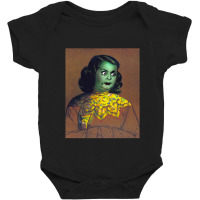 Green Cyclops Lady Happy Baby Bodysuit | Artistshot