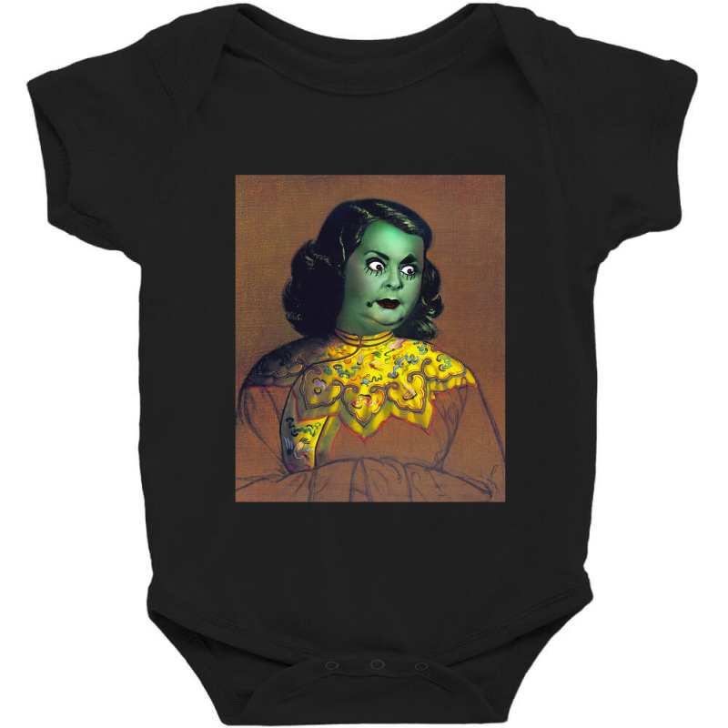 Green Cyclops Lady Happy Baby Bodysuit by bardol fbay | Artistshot