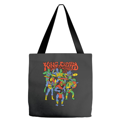 King And Gizzard And The Lizard Wizard Tote Bags Designed By Mostwanted