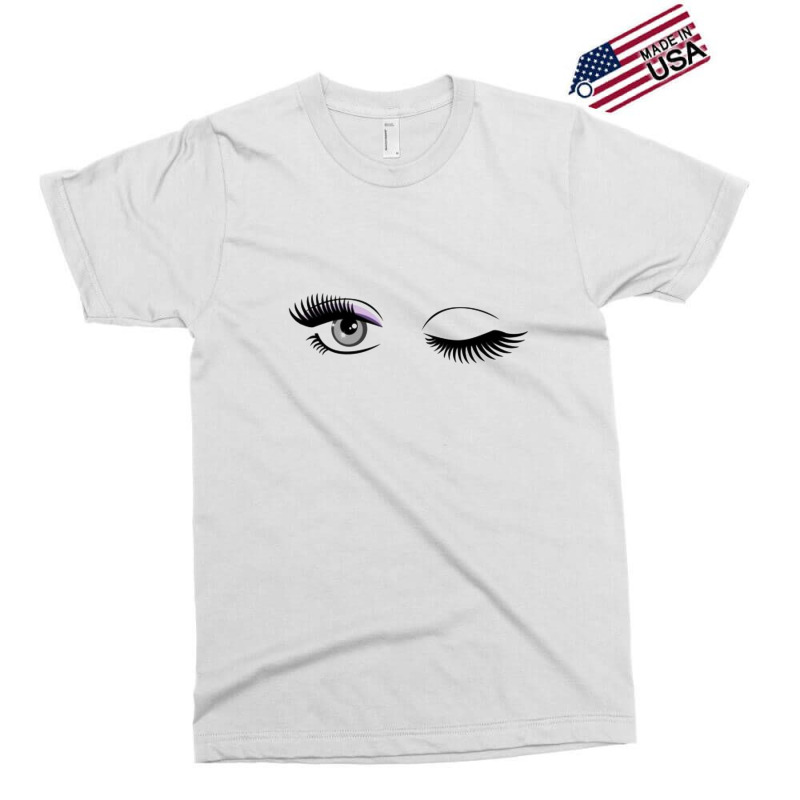 Eyelashes Blink Exclusive T-shirt by dendikamanta | Artistshot