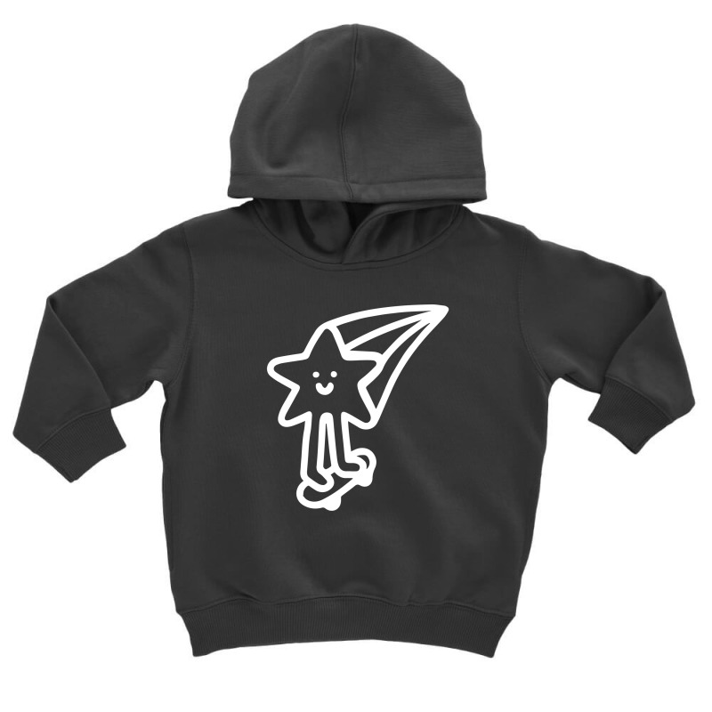 Shooting Star Riding A Skateboard Toddler Hoodie | Artistshot