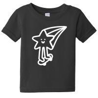 Shooting Star Riding A Skateboard Baby Tee | Artistshot