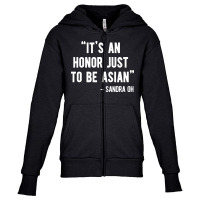 It's An Honor Just To Be Asian   Light Style Youth Zipper Hoodie | Artistshot