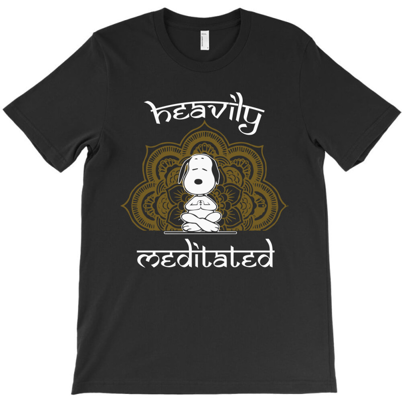 Peanuts Funny Heavily Meditated T-shirt | Artistshot