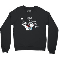 Peanuts I Need My Space Crewneck Sweatshirt | Artistshot