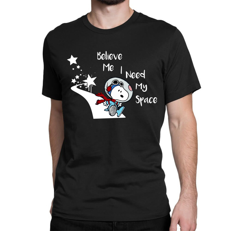 Peanuts I Need My Space Classic T-shirt | Artistshot