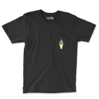 Ice Cream Vanilla Pocket T-shirt | Artistshot