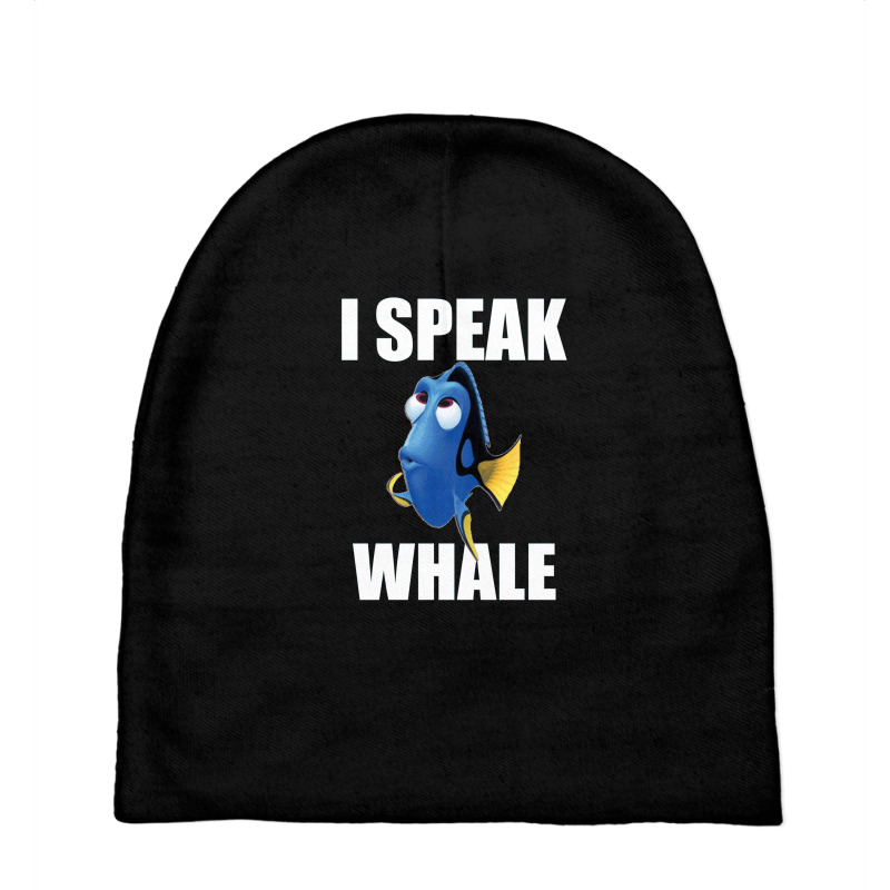 Finding Dory I Speak Whale [blue] Baby Beanies | Artistshot