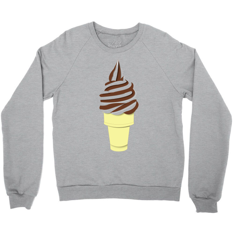 Ice Cream Chocolatte Vanilla Crewneck Sweatshirt by ririnai | Artistshot