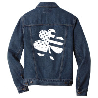 Thin Red Line Irish American Firefighter Men Denim Jacket | Artistshot