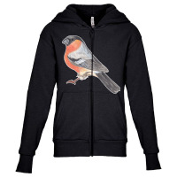 Eurasian Bullfinch T  Shirt Eurasian Bullfinch Bird T  Shirt Youth Zipper Hoodie | Artistshot