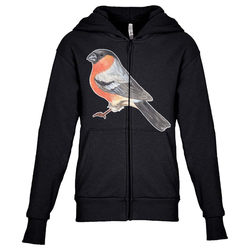 Eurasian Bullfinch T  Shirt Eurasian Bullfinch Bird T  Shirt Youth Zipper Hoodie | Artistshot