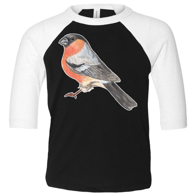 Eurasian Bullfinch T  Shirt Eurasian Bullfinch Bird T  Shirt Toddler 3/4 Sleeve Tee | Artistshot