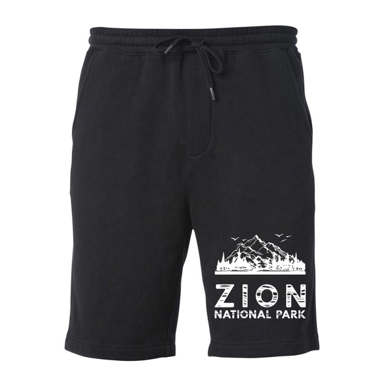 Zion National Park Fleece Short | Artistshot