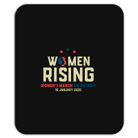 Women's Rising   Women's March On Detroit Mousepad | Artistshot