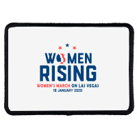 Women's Rising   Women's March On Las Vegas 2 Rectangle Patch | Artistshot