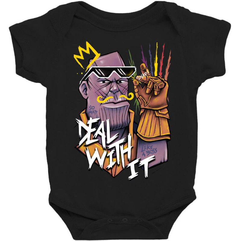 Deal With It Baby Bodysuit by BLEU HEAVEN | Artistshot