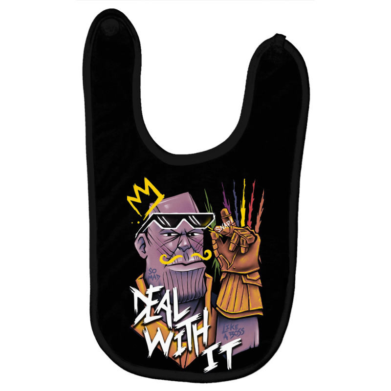 Deal With It Baby Bibs by BLEU HEAVEN | Artistshot