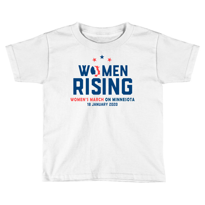 Women's Rising   Women's March On Minnesota 2 Toddler T-shirt | Artistshot