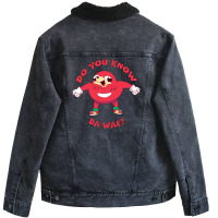 Ugandan Knuckles Do You Know Da Wae Unisex Sherpa-lined Denim Jacket | Artistshot